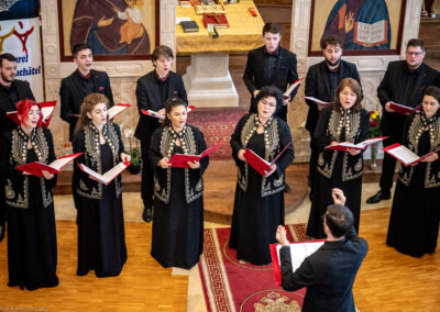 Chanteurs et chef d'orchestre